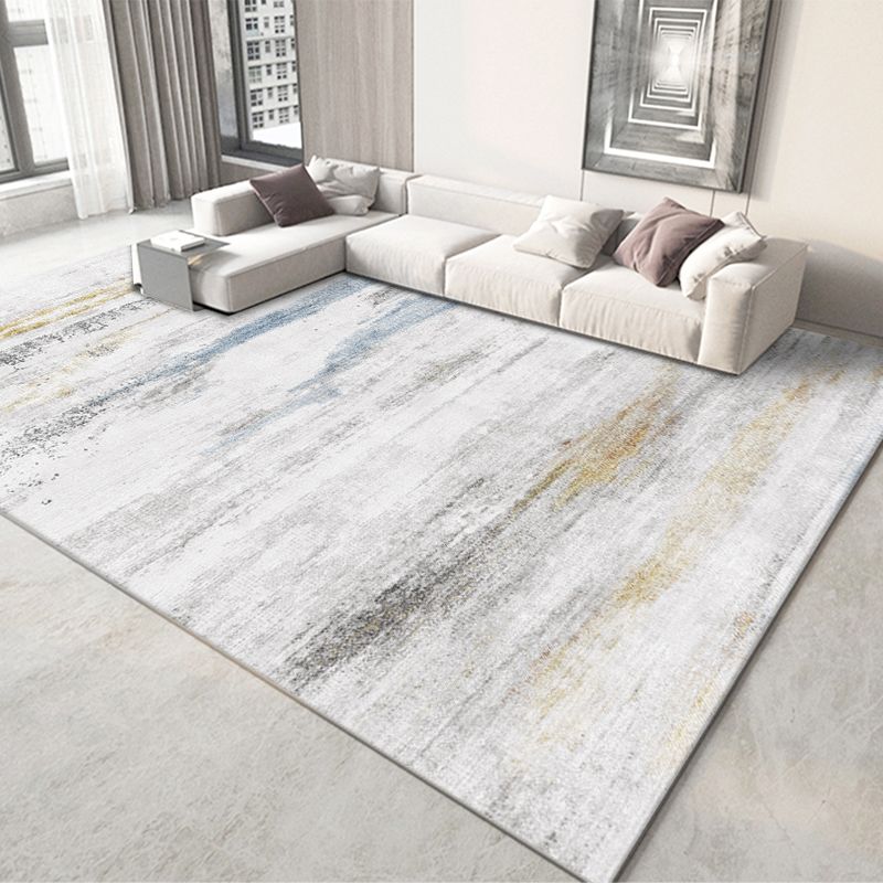 Alfombra industrial de la acuarela alfombra casual alfombra lavable con motos para decoración del hogar