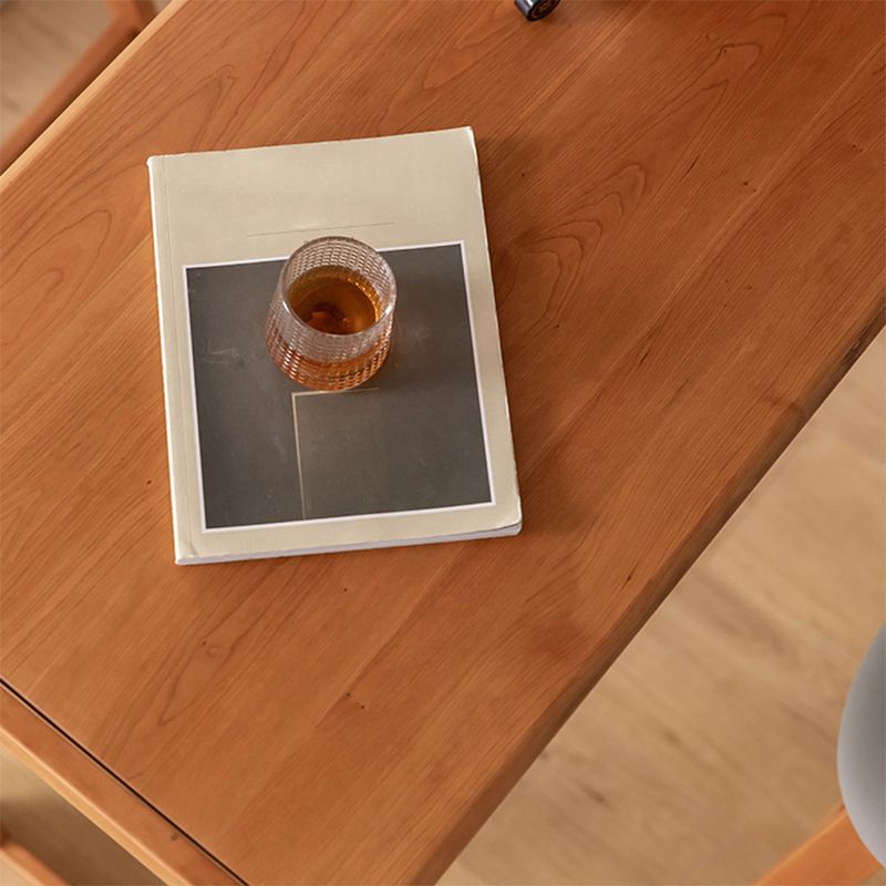 Indoor Contemporary Bar Dining Table Rectangle Cherry Wood Bar Table