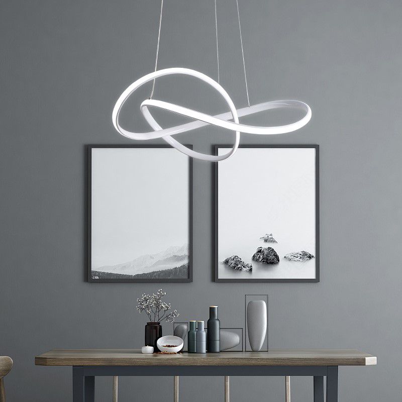 Geometrieform Hanging Lampe Lampe Moderne Stilanhängerlampe für Esszimmer