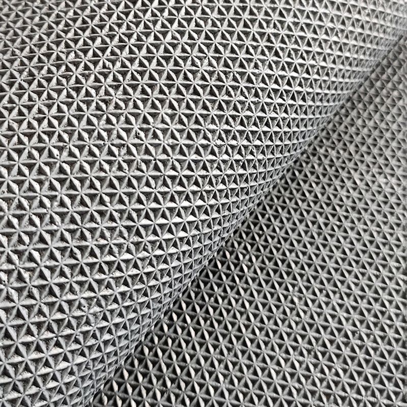 Fancy Modern Rug Grey Polyester Area Rug Geometric Print Anti-Slip Rug for Drawing Room