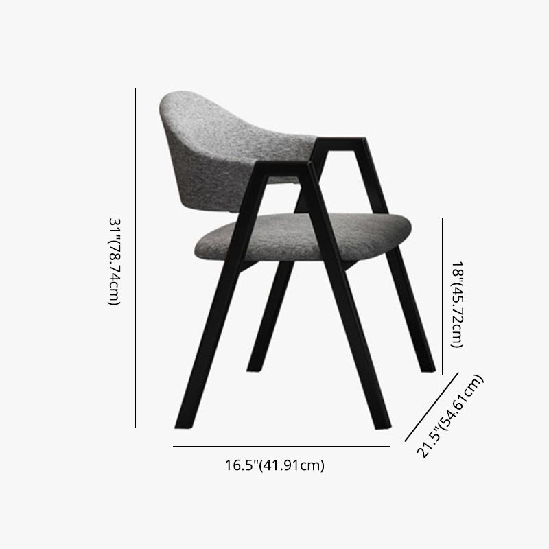 Set da pranzo in altezza tradizionale in stile moderno con tavolo a forma di rettangolo e base a doppia pietra pieghevole nera