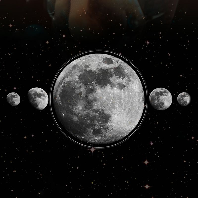 Round Shape Metal Wall Lighting Idea Kids Style 1 Light Wall Light Fixture in Black