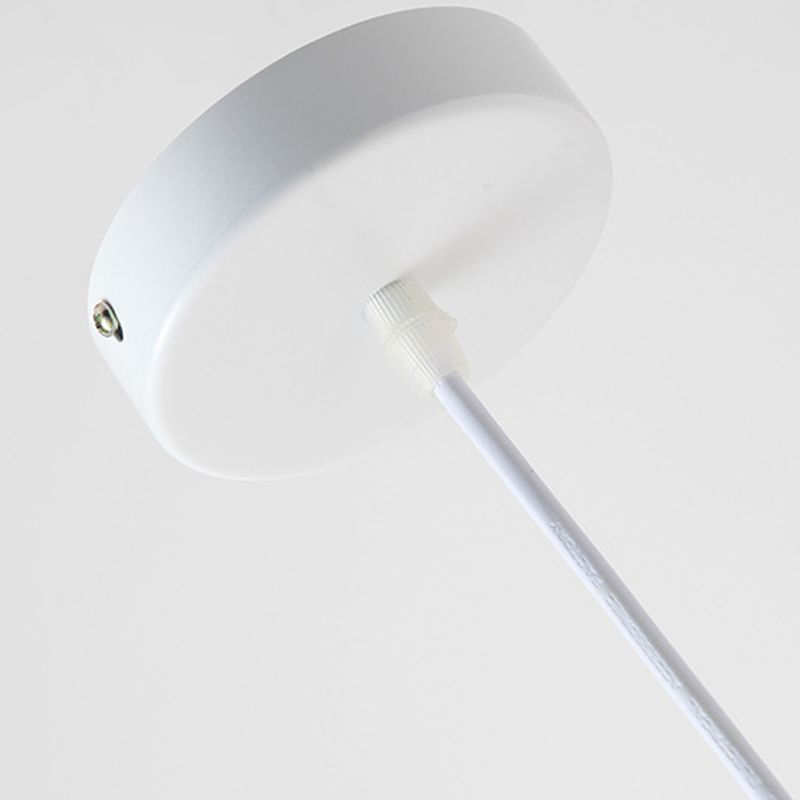 Éclairage à mailles de fil de fer Light Macaron Style 1 Hier Globe Suspension Lumière