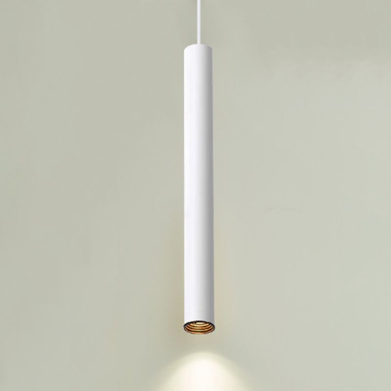 Lumière suspendue en métal avec un éclairage de pendentif de simplicité en acrylique pour la chambre