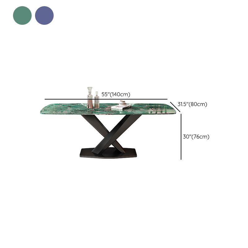 Pedestal Dining Table Modern Dining Table for Kitchen Dining Room