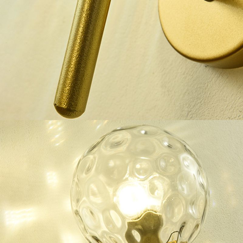 1 luminaire luminaire mural en verre clair