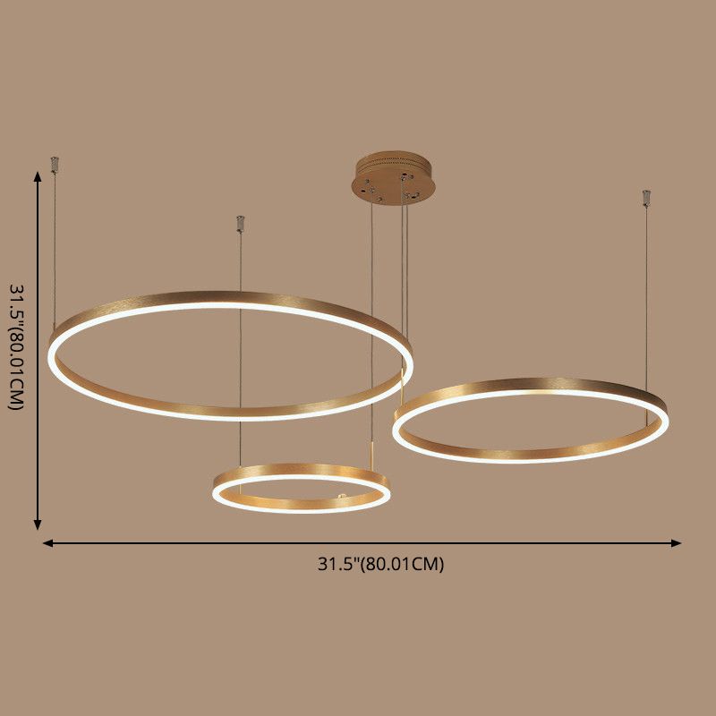 Moderno lampada sospesa a sospensione a sospensione a sospensione a soffitto orbicolare