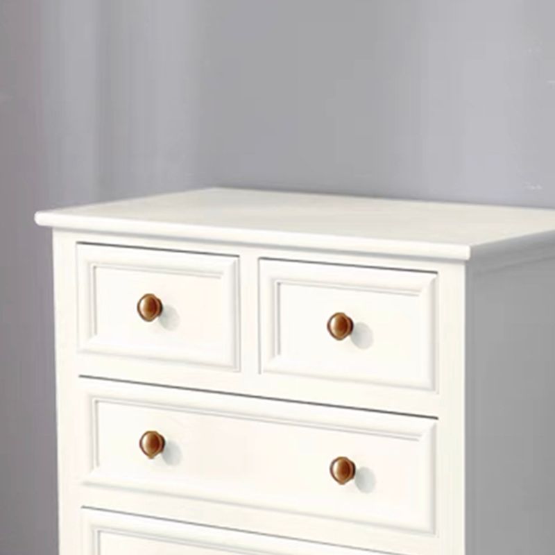Contemporary Chest Knobs Solid Wood with Drawer Rectangle Accent Chest