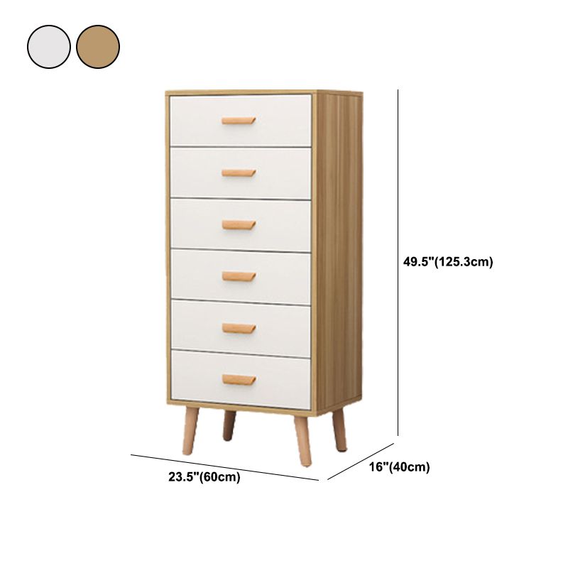Wood Accent Chest with Straight Legs Rectangle 15.74" Wide Chest