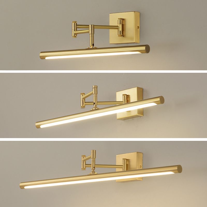 Moderni tubi in stile minimalista Luci da vanità montate a parete con il bagno