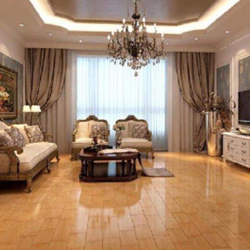 Modern Laminate Flooring Indoor Wood Brown Medium Living Room Floor