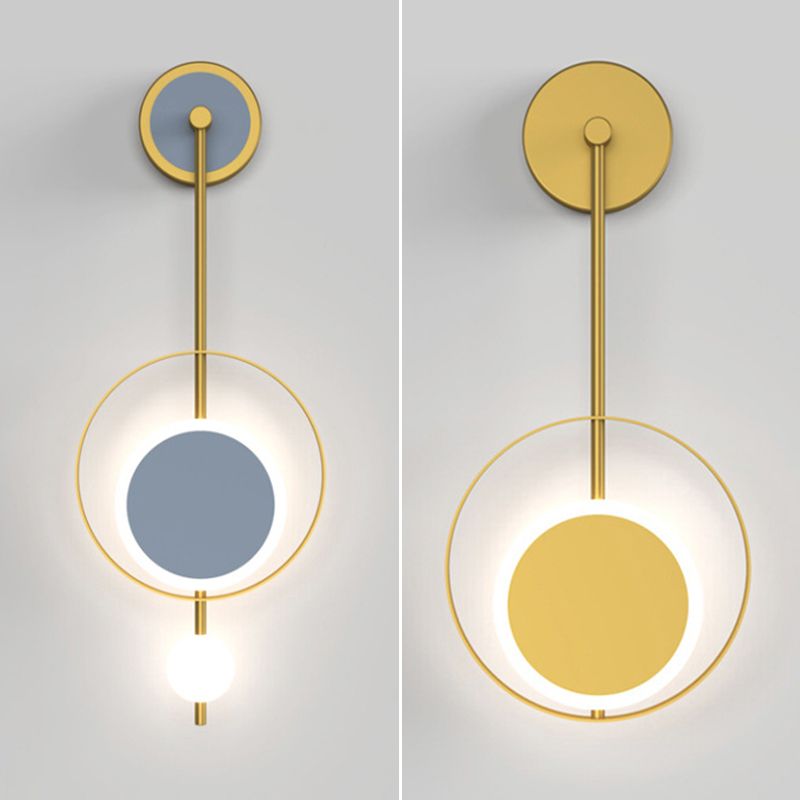 Fun a parete a parete da letto circolare ACONCE ACRILICO POSTMODERN APPRIMETTIVO