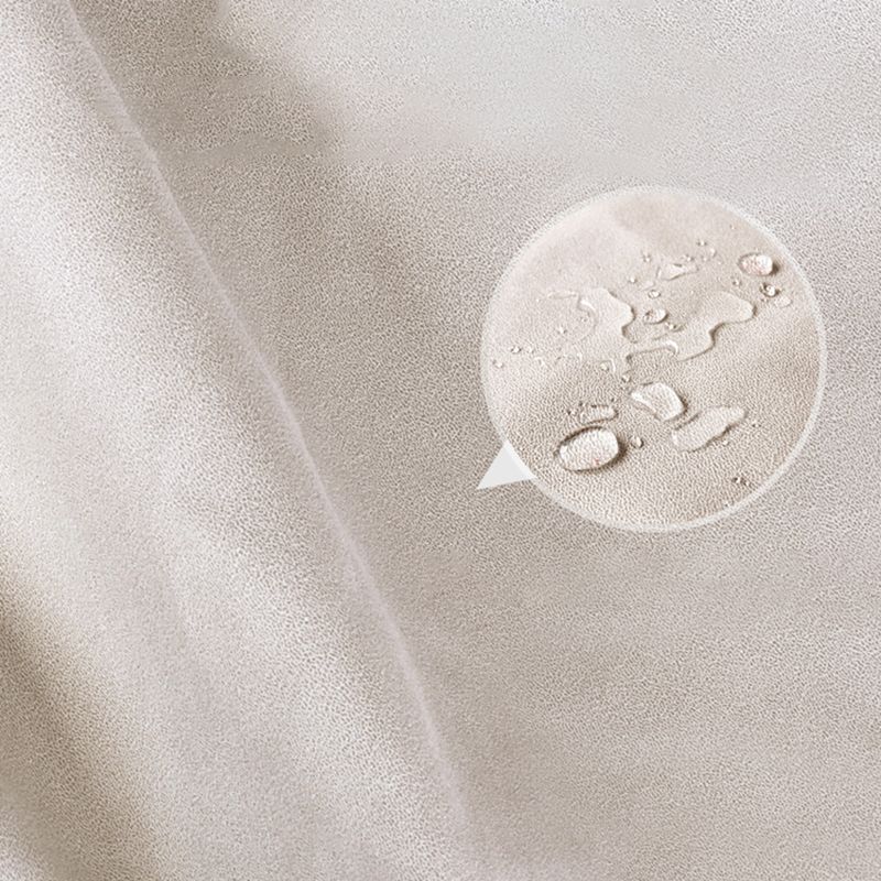 28.35" Scandinavian Faux Leather Gray 2-5 Seater Tuxedo Arm Sofa