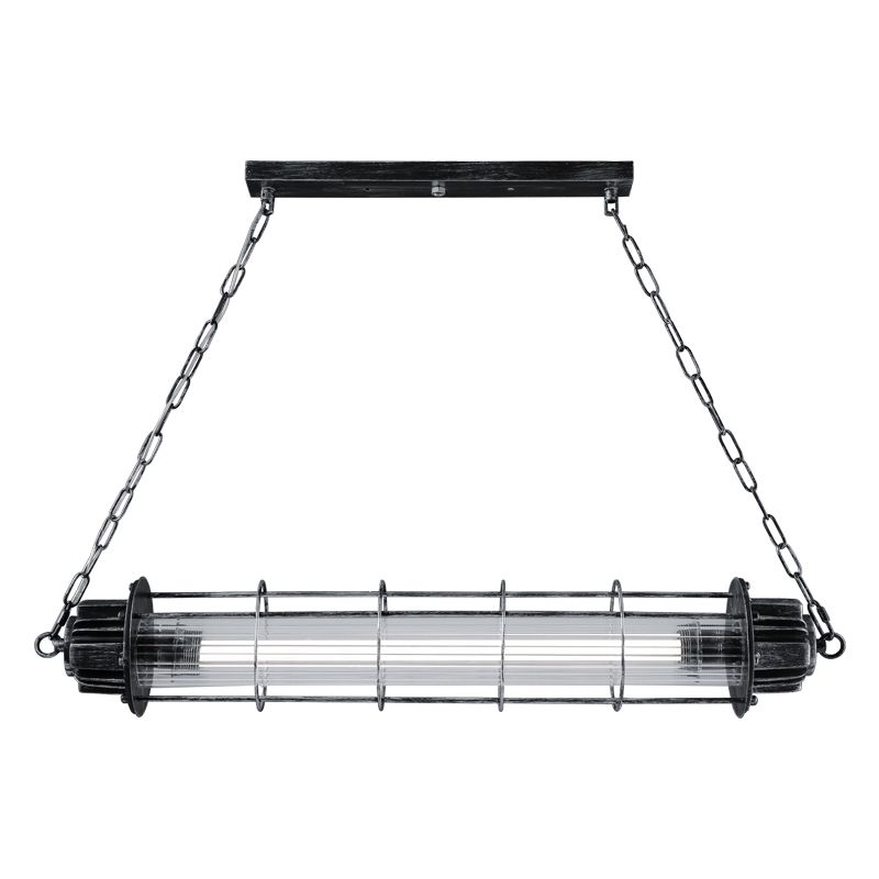 Industrial Pendant Light Metal Frame Light Room Foyer Light