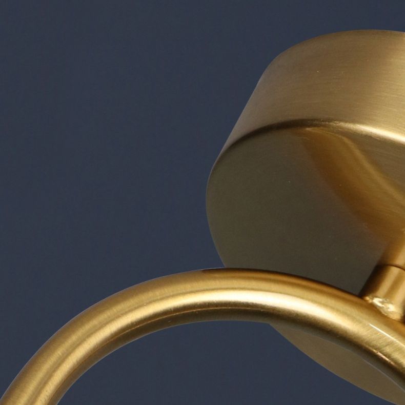 Verre contemporain circulaire et pendentif à la balle mené pour une salle à manger