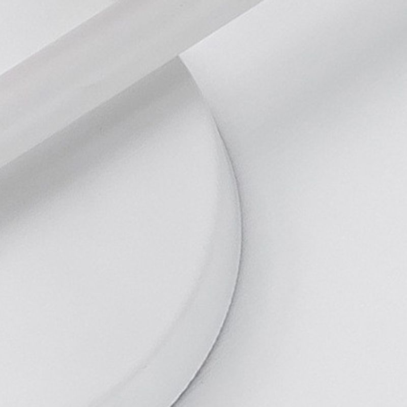 Linear Shape Wall Lamp Modern Style Acrylic 1 Light Sconce in White and Black