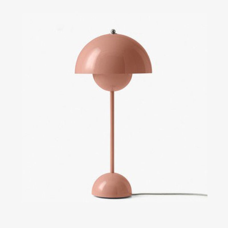 Dome Table Light Nordic Style Metal Night Table Lamp for Bedside