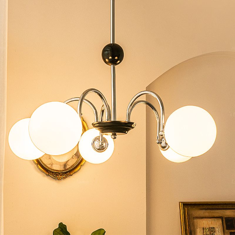 Modern minimalisme hanger lichtglas bol kroonluchter voor eetkamer