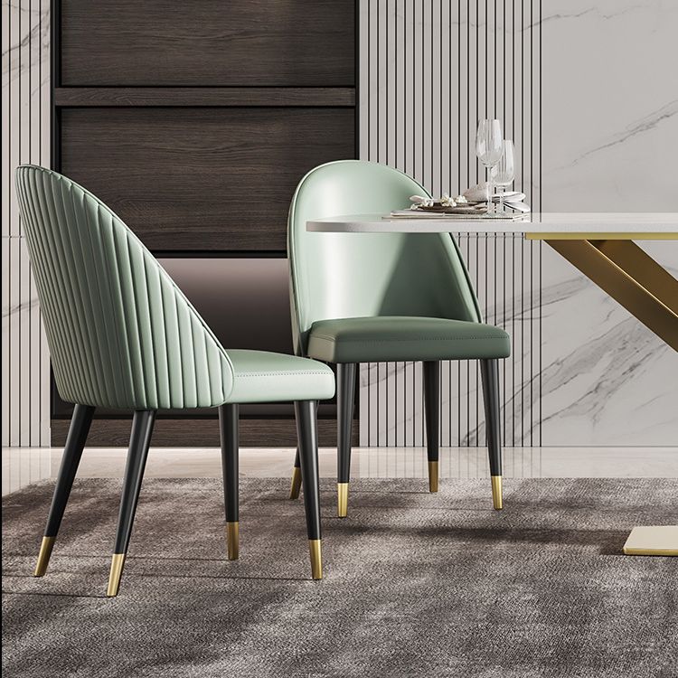 Nordic Style Sponge Dining Chair Upholstered Side Chairs for Restaurant