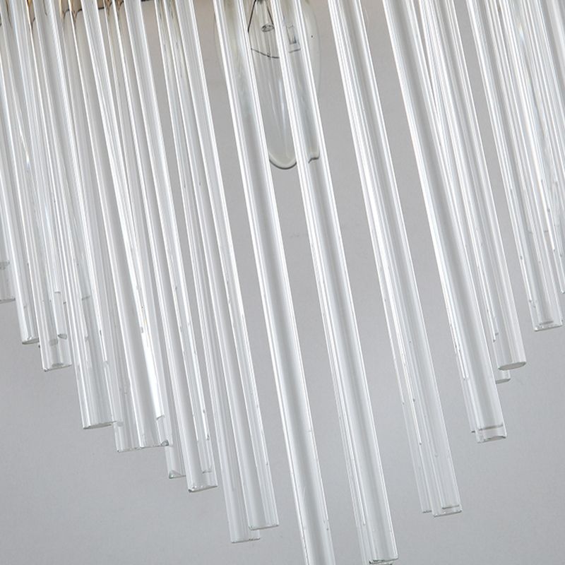 Forme géométrique Crystal Light Style moderne 2 lumières