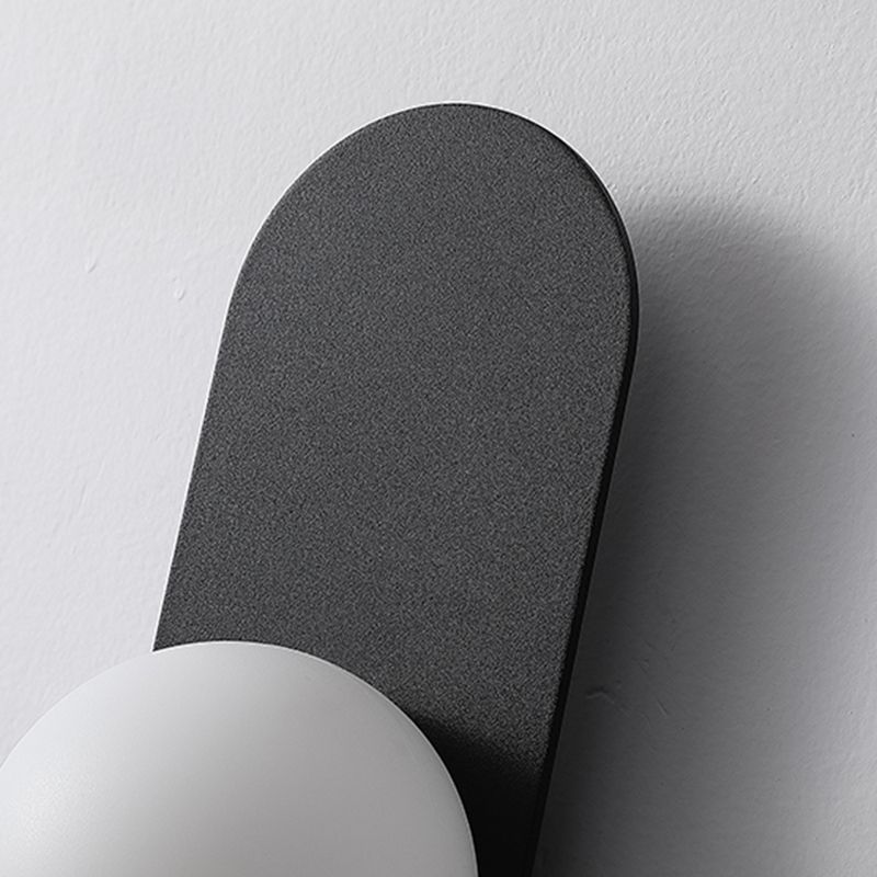 Modernist Wall Sconce Acrylic Shade Wall Light Fixture for Bedroom