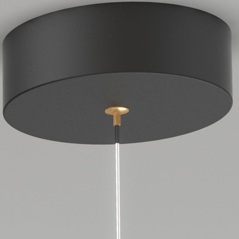 Éclairage d'îlot de cuisine moderne Métal linéaire 1 luminaire d'îlot d'éclairage