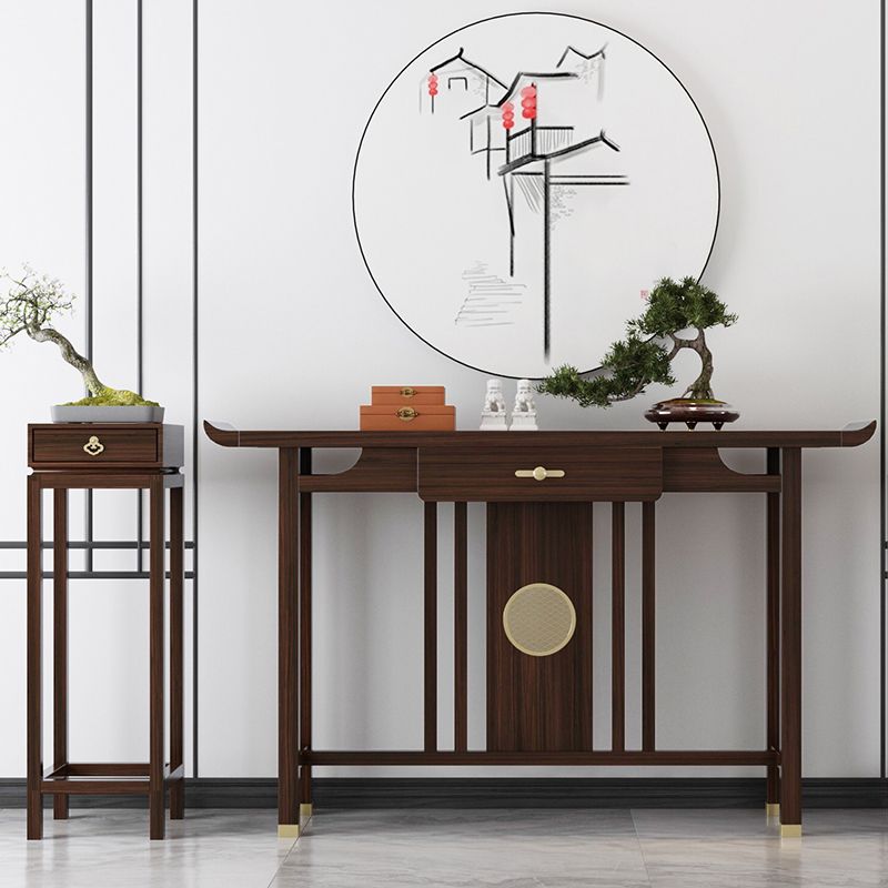 Rectangle Shape Contemporary Console Table Wooden Console Sofa Table