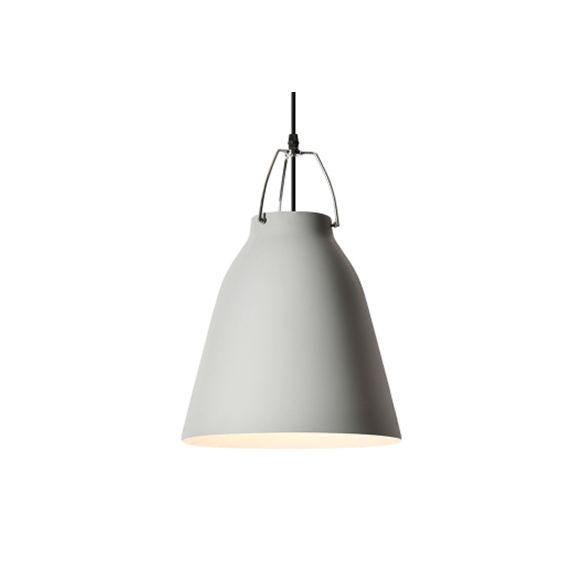 Simple Simple Monocromed Parge Light Bucket Shade 8/16 pulgadas de ancho 1 Bulbo de aluminio Luz para la cocina