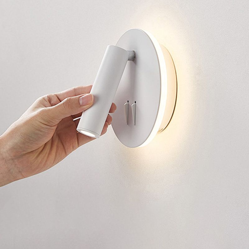 Moderner Stil Metall Wandleuchte geometrische Form Lesen Wandleuchten für Schlafzimmer