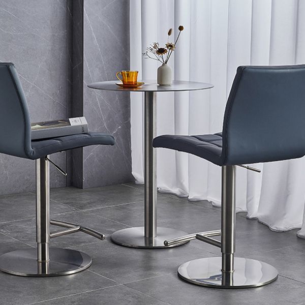 Metal Industrial Dining Table Stainless Steel Table for Kitchen and Dining Room