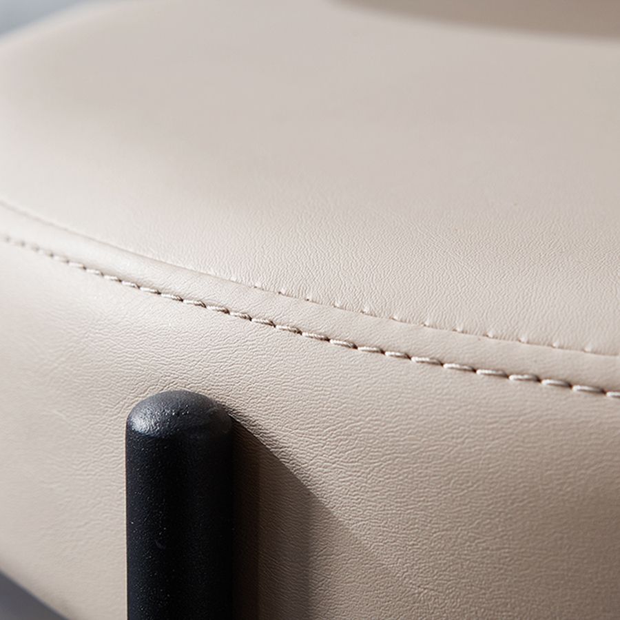 Industrial Armless Dining Chairs Open Back Dining Side Chair