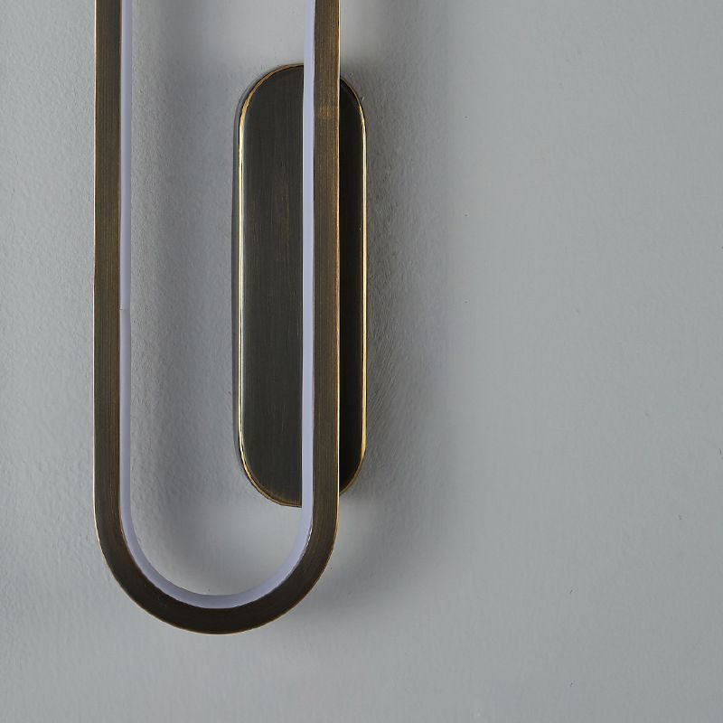 Contemporary Linear Wall Mount Lighting Fixture Minimalist LED Wall Sconce