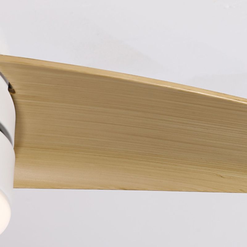 Geometrie plafondventilator licht Kinderstijl metalen metalen Led LED -licht Licht voor een slaapkamer voor slaapkamer