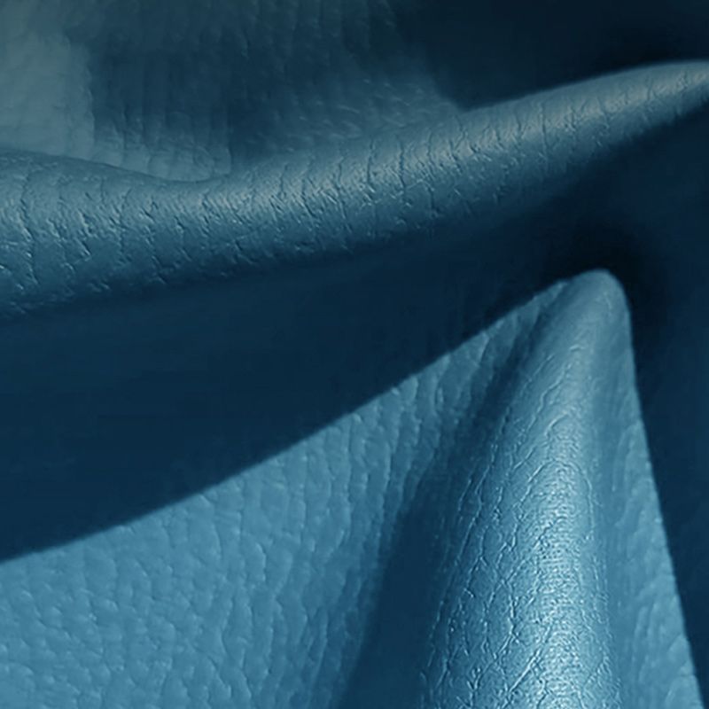 Contemporary Square Arm Loose Back Sofa and Chaise Beige Faux Leather U Sofa