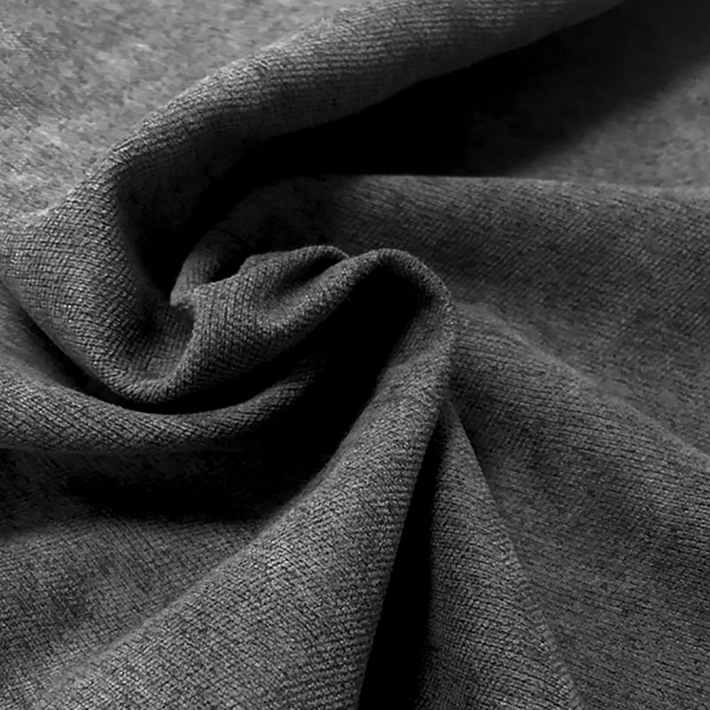 Contemporary Removable Cushions Slipcovered Sofa with Reversible Chaise