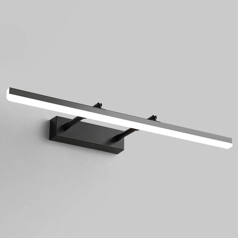 Modern Minimalist Style Linear Led Vanity Light Fixtures Vanity Lighting with Acrylic Shade
