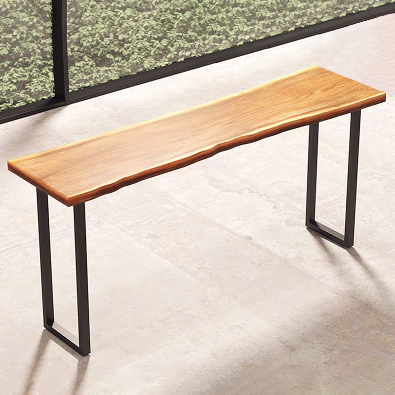 Solid Wood Counter Height Dining Table Rectangle Bar Dining Table