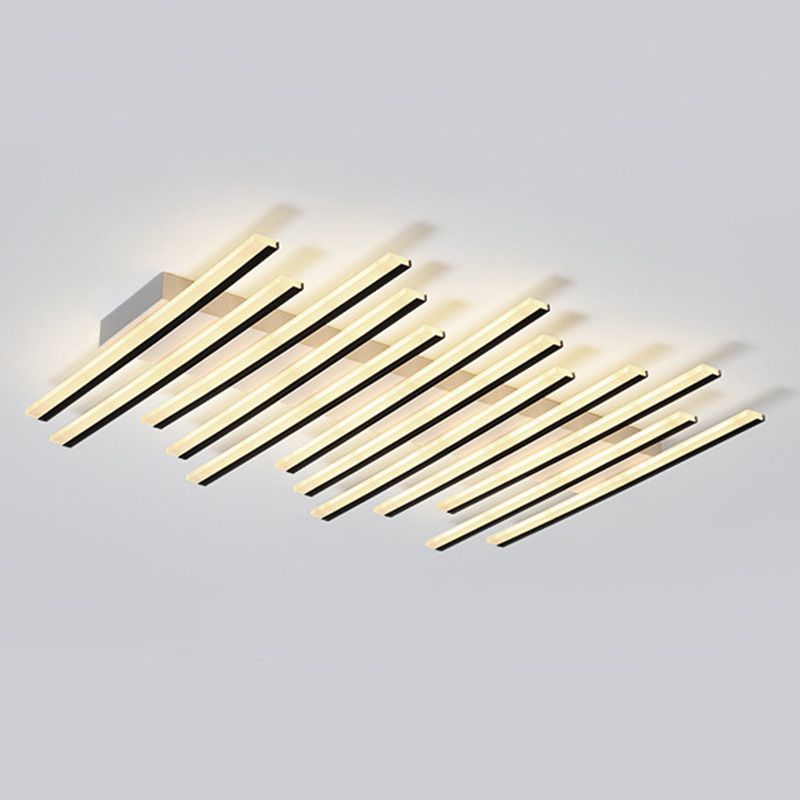 Moderne Slender Bar LED-Lampen-Unterputz-Deckenleuchten für das Wohnzimmer