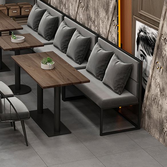 Industrial Style Solid Wood Top Dining¬†Room¬†Set with Rectangle Shape Dining Table Furniture