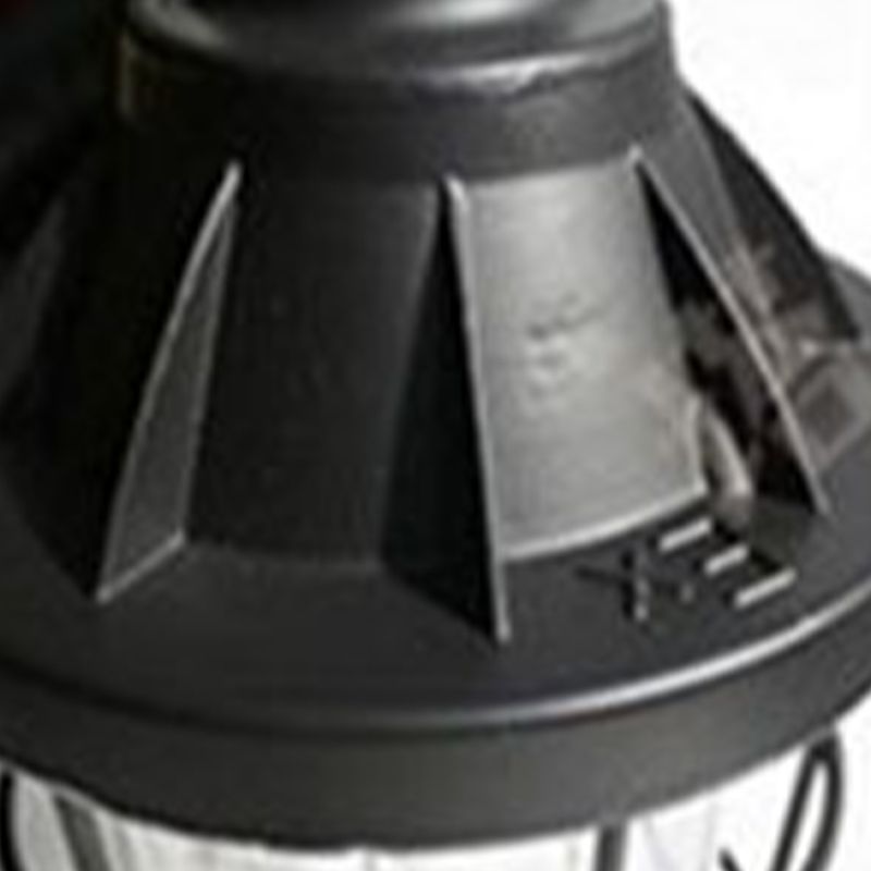 Caged Clear Glass Small Pendant Factory Style 1 Bulb Hanging Light for Restaurant