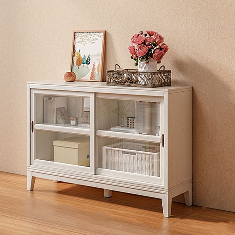 Contemporary Style Bookshelf with Door Bookcase for Home Office Study Room