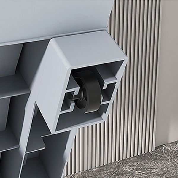 Hinged Wardrobe Cabinet Modern Plastic Storage Cabinet for Home