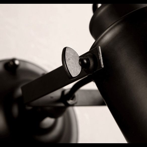 Amerikanischer Land Industriestil zylindrischem Wandleuchel Leuchte Metal 1 Leichte Leuchten