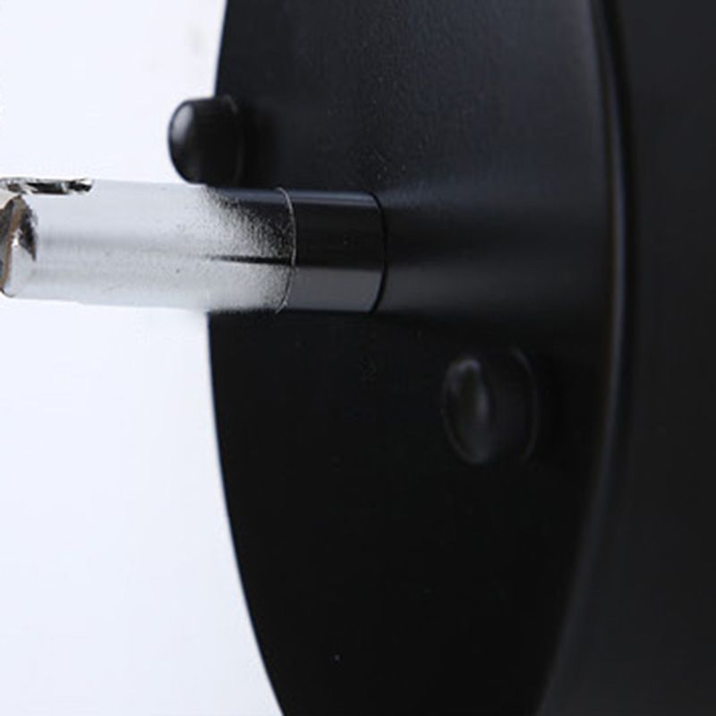 Estilo moderno Luz de lámpara de montaje de pared de 1 luces Lighting de pared de los ciervos de metal