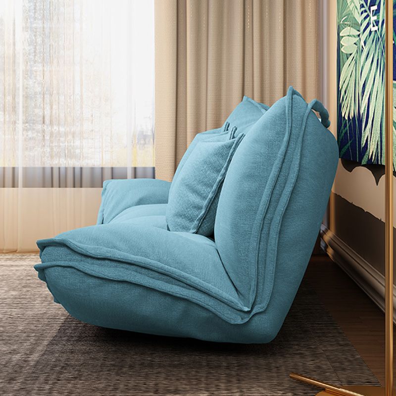 Contemporary Tight Back Convertible Sleeper Sofa Fabric Armless Sofa