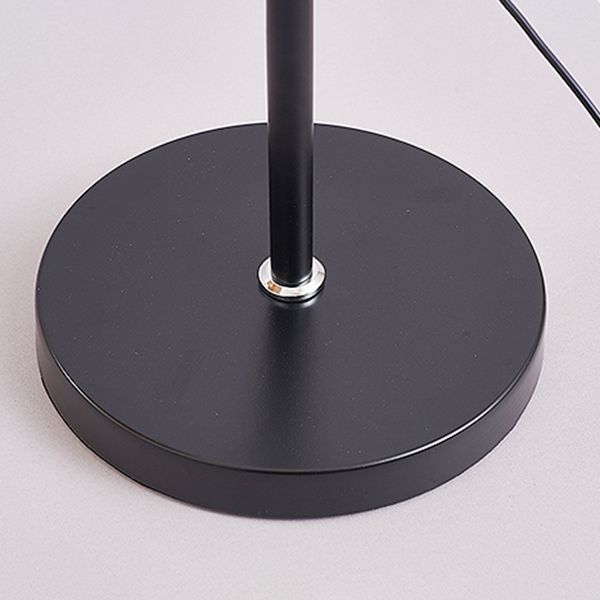 Linear Floor Light Fixtures Modern Style Metal 1 Light Floor Light in Black