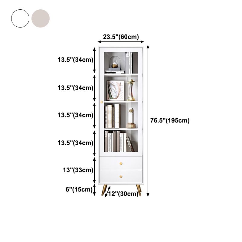 GLAM STYLE BOOKSHELF STANDEL STAG CLESSE BACK SHELFE