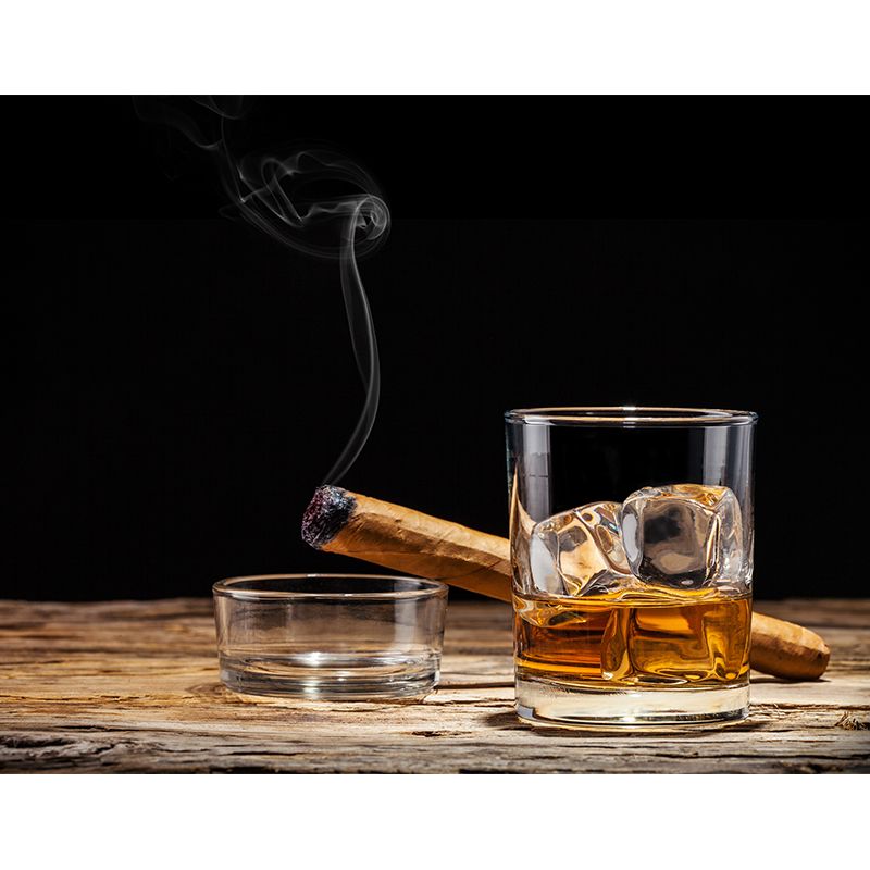 Liquor Print Mural Wallpaper Modern Non-Woven Textured Wall Covering in Soft Color