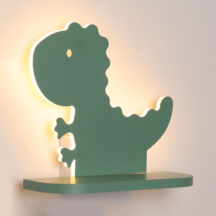 Cartoon Mooie patroon Wall Light Acryl LED SCONCE LICHT MET SPLOK VOOR JODS GIRL SLAAPKAMER