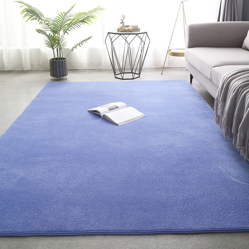 Moquette moquette area solida area tappeto poliestere moquette con supporto non slip